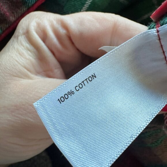 Duluth Trading Free Swingin Flannel Robe Womens Size L Pockets Lounge Soft Plaid - Picture 9 of 10